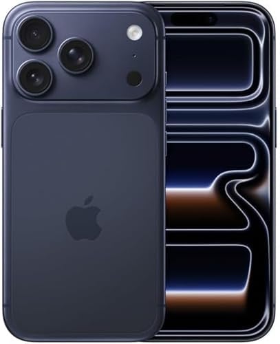 Apple iPhone 17 Pro, 256GB, SIM Global, Deep Blue- Unlocked (Renewed)