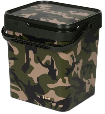 Fox Camo Bucket 18l - Angeleimer, Futtereimer, Eimer