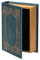 Decorative Vintage Book Shaped Trinket Storage Box - Blue