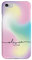 Tirita Personalised Phone Case for iPhone 6 & 6s – Hard Case or Cover With Custom Name or Initials – Cute Personalised Gift for Women or Girls [18. Marble Holographic Pastel]