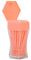 Palente de dientes de doble cabeza de 200 piezas, Palente de plástico de color Retiros de toño Tartar Palgina de dientes con dispensador de palillo de dientes para un restaurante en casa Hotel