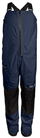 SLAM Win-D 1 Sailing Bibs Salopette, Navy, XS Uomo