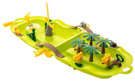 My Pet Elephant Jungle Water Trolley, Faltbarer Wasserwagen mit Zubehör, für Kinder ab 2 Jahren, Indoor und Outdoor Wasserspiel, Sand und sensorisches Spielen