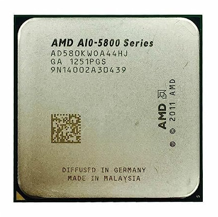 LANCHY AMD A10-Series A10-5800K CPU Procesador de Escritorio de 4 núcleos y 4 Hilos 3.8 GHz 4M 100W Socket FM2