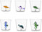 Ichendorf Marine Garden set 6 tumbler, decori assortiti