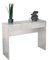 Meublorama Console d'entrée Arena avec tiroir Coloris Blanc Brillant – Dimensions 109 x 81 x 34 cm