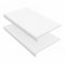 Windows4you uPVC Capping Board White – 225mm x 2m x 9mm – Wide Exterior Fascia Cover Board for Soffits, Roofline, Window Reveals – UV-Stable & Waterproof – 1/2/4 Pack (2)