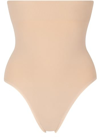 HUNKEMÖLLER Nahtloser, hoch taillierter Slip Rio - Rugby tan - M