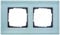 Gira 021218 021218 Rahmen 2-fach Esprit Glas, mint