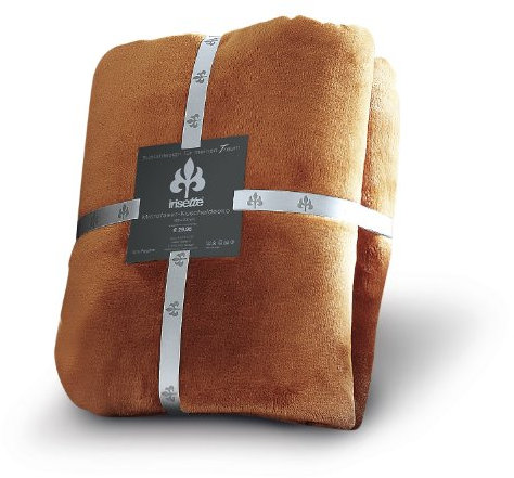 Irisette 8900 - 50 Castel Uni Kuscheldecke / 150 x 200 cm, safran