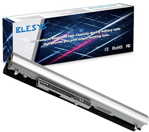 BLESYS 4400mAh 728460-001 LA04 Batterie pour HP Pavilion 248 G1 350 G1 350 G2 355 G2 14-N 15-N Séries 728461-001 752237-001 HSTNN-YB5M HSTNN-YB5N TPN-Q130 TPN-Q131 Ordinateur Portable 14.8V Argent