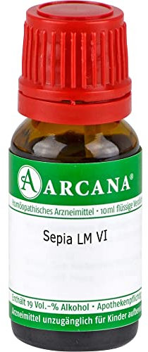 ARCANA Sepia LM VI Flüssige Verdünnung, 10 ml Lösung