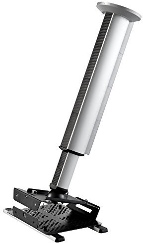 celexon projector ceiling mount MulitCel60110 Expert black | tiltable, swivelling & height-adjustable projector mount with 360° rotation and 60cm-110cm ceiling distance incl. cable guide |max. 25Kg