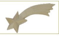 Krippenzubehör, Komet, Länge 8cm, aus Holz