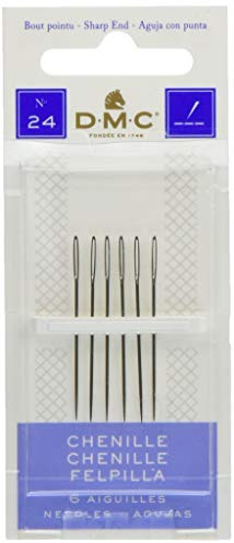 DMC Chenille Hand Needles, Size 24 6/Pkg