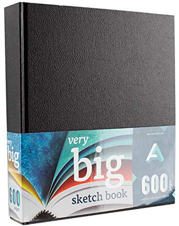 Very Big Sketch Book - Skizzenbuch in uebergroesse - 300 Blatt - 27 cm x 31,75 cm
