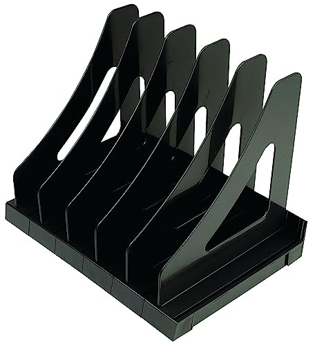 Q-Connect Executive Book Rack Black
