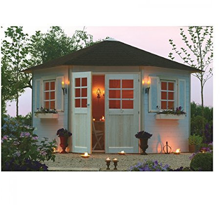 SOLID SUPERIA Abri de Jardin Nancy Bois 299 x 423 x 281 cm S8207