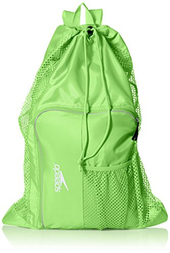 Speedo Deluxe Ventilator Mesh Zaino per attrezzature, Unisex Adulto, Verde (Green)