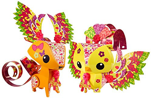 Mattel AmiGami Fox and Owl Figure 2-Pack