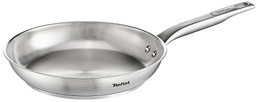 Tefal E82504 Hero Pfanne Edelstahl unversiegelt 24 cm induktionsgeeignet