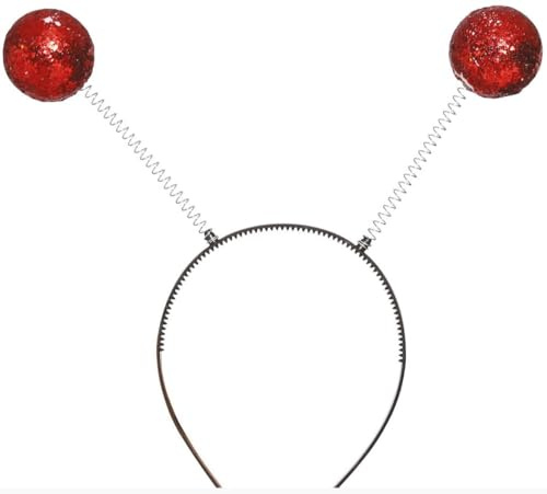 FIESTAS GUIRCA GUI16626 - rotes Ball-Diadem (Frost)