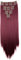 CAISHA XXL 50cm 8 Teile Set CLIP IN EXTENSIONS Nicole Haarverlängerung Haarteil Glatt Burgunderrot CES117