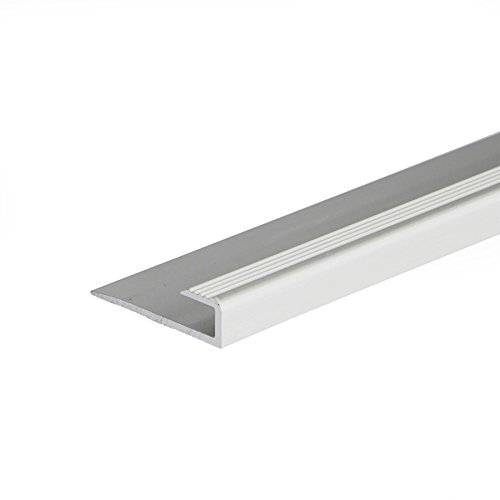 ANODISED Aluminium Carpet Edge Ending Profile Cover Strip Floor BAR Trim 900mm x 7,9mm x 9mm C63 Silver