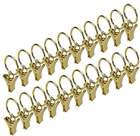 JalousieCrew 20 Stück Seilklammern für Seilspanngarnitur Seilspanner Seilspannsystem (vermessingt)