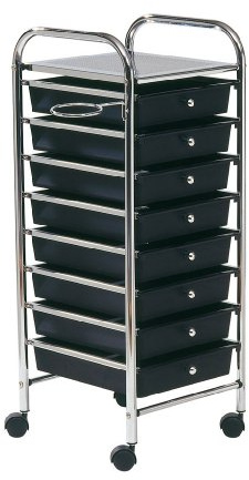 Comair 3070134 Stapelboy Storage, 32.5 x 33 x 81.5 cm, schwarz