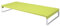 LIHIT LAB Desktop Stand, Sturdy Steel Stand for Laptop/Computer Monitor, 9.8 x 23.2 x 3.1 inches, Yellow Green (A7332-6)