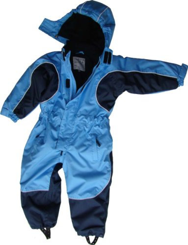 Maylynn Outdoor Kuscheliger Schneeanzug Skianzug hellblau atmungsaktiv und wasserdicht 5000mm, Größe:140