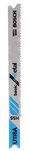 Bosch 2608631511 Stichsägeblatt 3 Stichsägeblätter U 118 A