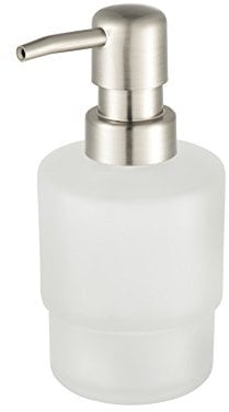 Haceka, Kosmos Tec, Bad Accessoires, Flasche, Ersatzteil, gebürstet matt, 1119205, Silber