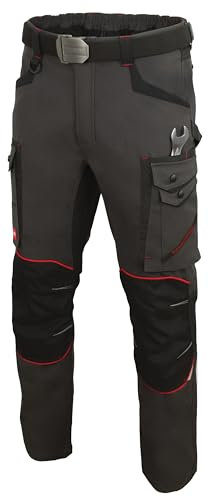 ART.MAS Pantalon de travail professionnel 4Dynamic gris foncé 260 g/m², Graphite/noir, 50