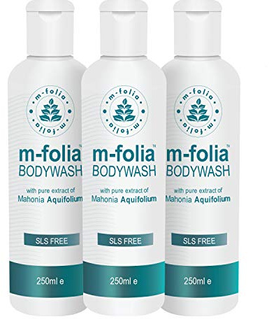 M-FOLIA Psoriasis Body Wash Multipack Specially formulated Therapeutic Body Wash for The Symptoms of Psoriasis, Eczema and Related Dry Skin Conditions
