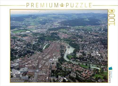 CALVENDO Puzzle Bern - Hauptstadt der Schweiz | 1000 Teile Lege-Größe 64 x 48 cm Foto-Puzzle für glückliche Stunden