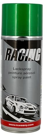 VERT METALLISE (RACING) (Bombe peinture 400 ml) - Bombe aérosol de peinture pour utilisation tous supports.auto, moto, camping car et décoration maison