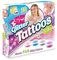 FabLab Glitter Tattoos | Create FAB Glittery Kids Tattoos! | Includes 28 Stencils and 4 Sparkly Colours of Bio-Glitter | Girls Gifts for Ages 8+