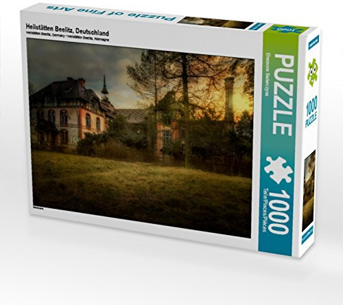 CALVENDO Puzzle Heilstätten Beelitz, Deutschland 1000 Teile Puzzle quer | Lege-Größe cm Foto-Puzzle für glückliche Stunden