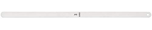 Starrett 667-13 Steel Thickness Feeler Gage, 0.013 Thickness, 1/2 Width, 12 Length