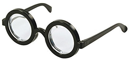 Bristol Novelty GJ061 Arzt Brille Accessoire, Schwarz