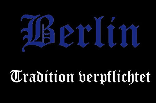U24 Aufnäher Berlin Tradition verpflichtet Aufbügler Patch 9 x 6 cm