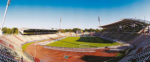 Karlsruhe Stadion Panorama – Poster 120 x 50 cm – hochwertiger FineArtPrint