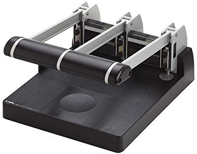 CARL 63150 Modell xhc-150 Extra Schwere 150-sheet 3-Loch-Punch, 9/32 Löcher, Grau/Blau
