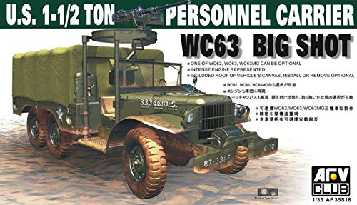 AFV-Club 35S18 Dodge WC-63 6X6 Truck, Fahrzeuge