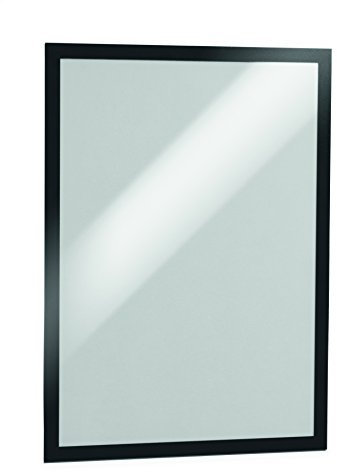 Durable Info-Rahmen Duraframe (A3, selbstklebend mit Magnetverschluss) 2 Stück, schwarz, 487301