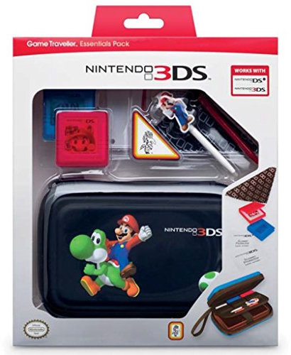 Essential Pack Big Ben Mario noir pour Nintendo DSi et 3DS