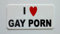 Aufkleber Autoaufkleber JDM Die Hart - 3 - I Love Gay Porn Hard Hat Helmet Stickers 50mmx25mm