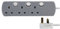 Pro Elec PELB1762 3 Way Extension Lead, Individually Switched, 2m
